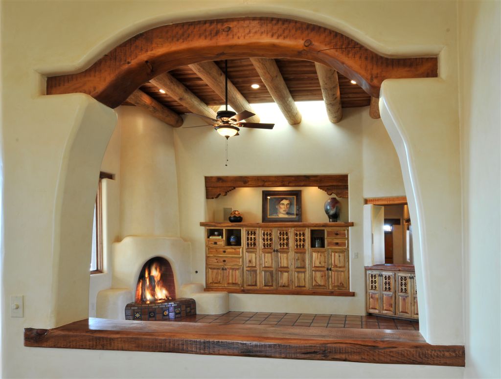mexico homes living classic cruces las adobe mexican designs rooms kiva fireplaces kitchen fireplace rumford